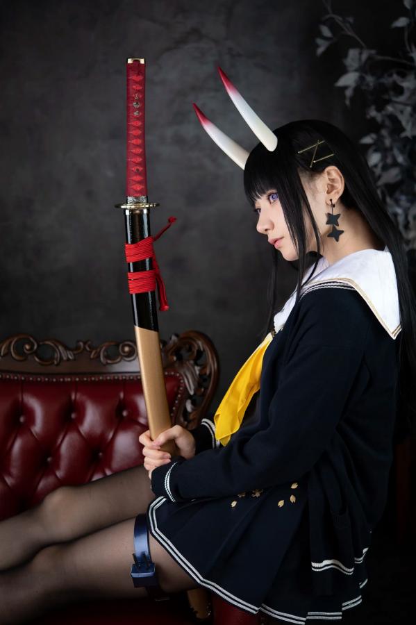   (Cosplay) Sakurai 尊みを感じて桜井 - 本日着任、能代战力强化请求 碧蓝航线能代黑丝制服COS [186P]第25张图片