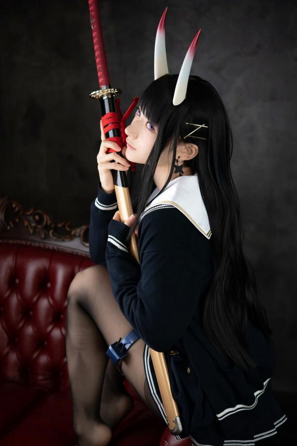   (Cosplay) Sakurai 尊みを感じて桜井 - 本日着任、能代战力强化请求 碧蓝航线能代黑丝制服COS [186P]第28张图片