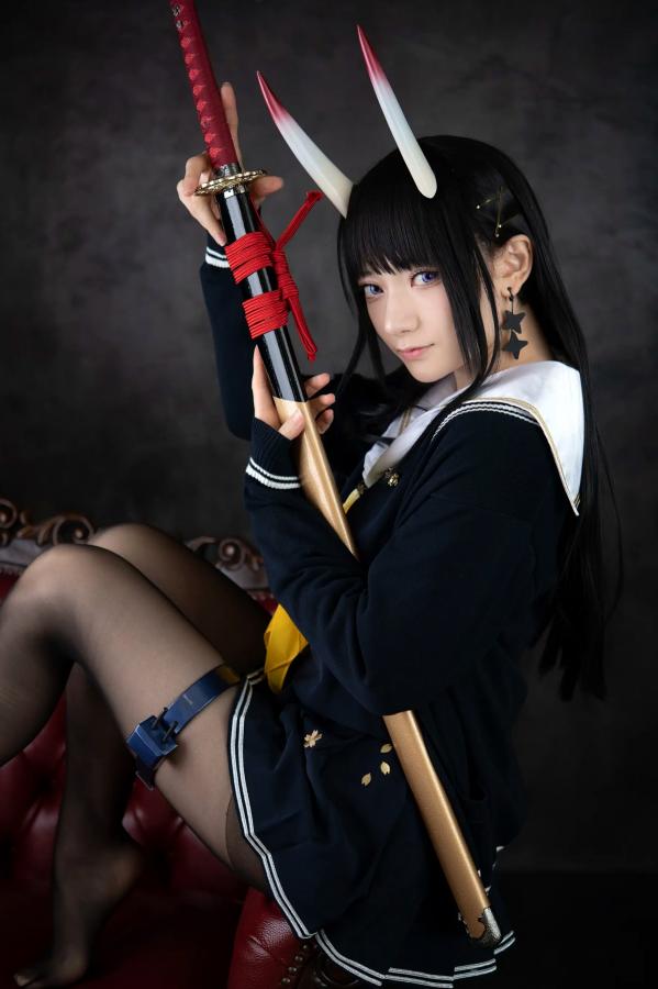   (Cosplay) Sakurai 尊みを感じて桜井 - 本日着任、能代战力强化请求 碧蓝航线能代黑丝制服COS [186P]第29张图片