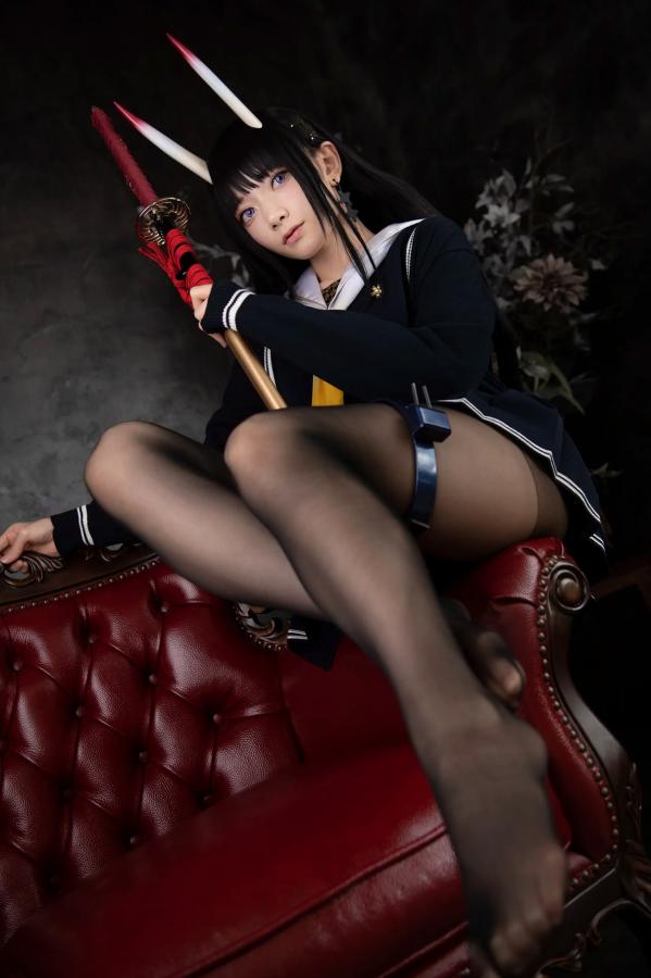   (Cosplay) Sakurai 尊みを感じて桜井 - 本日着任、能代战力强化请求 碧蓝航线能代黑丝制服COS [186P]第45张图片