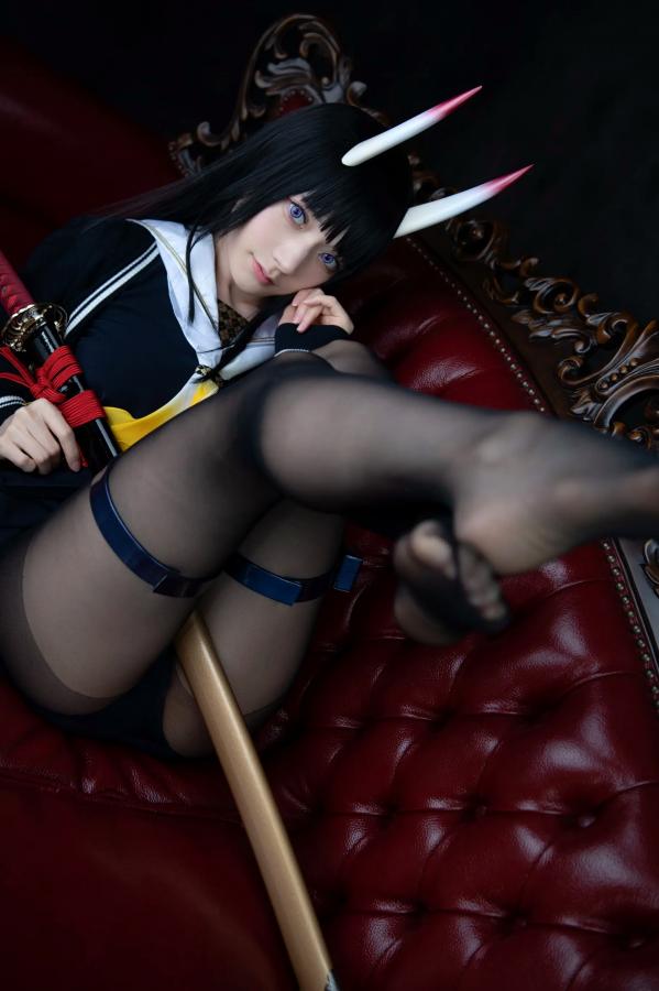   (Cosplay) Sakurai 尊みを感じて桜井 - 本日着任、能代战力强化请求 碧蓝航线能代黑丝制服COS [186P]第79张图片