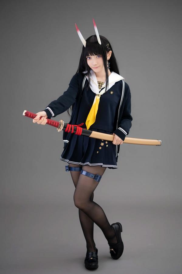   (Cosplay) Sakurai 尊みを感じて桜井 - 本日着任、能代战力强化请求 碧蓝航线能代黑丝制服COS [186P]第89张图片