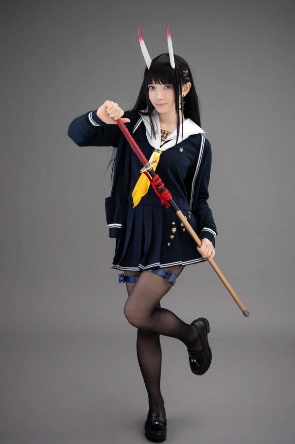   (Cosplay) Sakurai 尊みを感じて桜井 - 本日着任、能代战力强化请求 碧蓝航线能代黑丝制服COS [186P]第91张图片