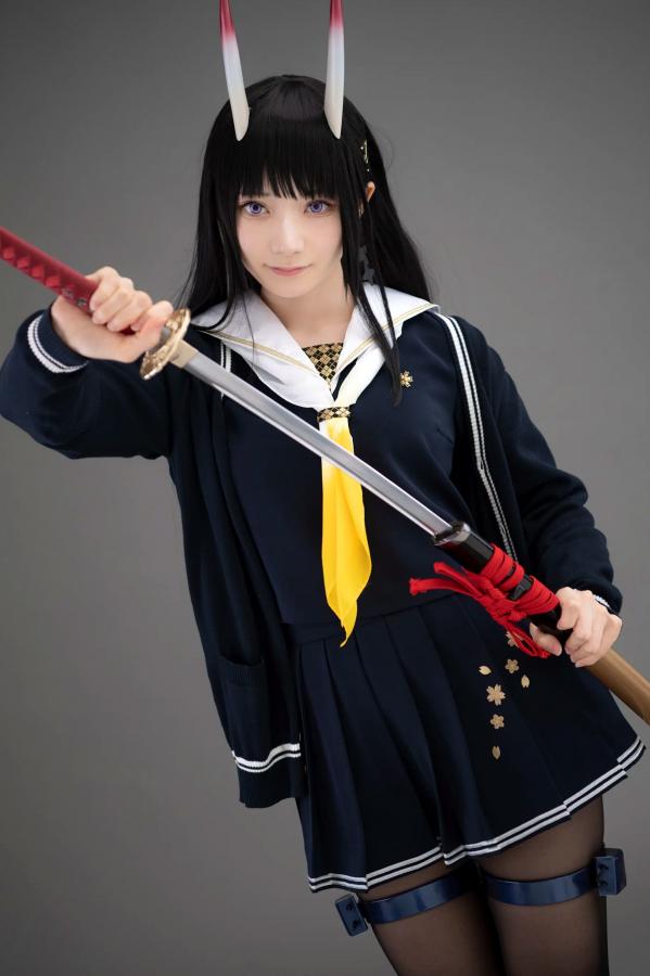   (Cosplay) Sakurai 尊みを感じて桜井 - 本日着任、能代战力强化请求 碧蓝航线能代黑丝制服COS [186P]第93张图片