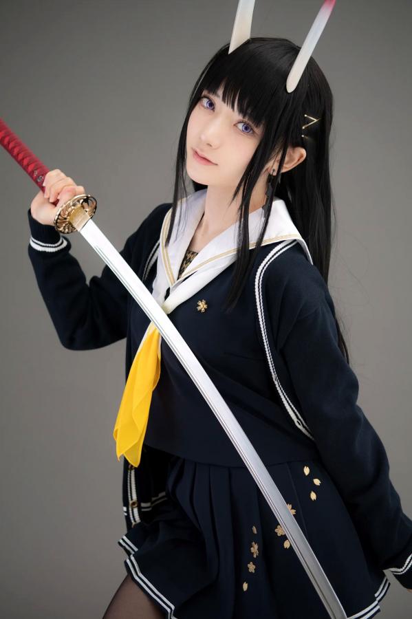   (Cosplay) Sakurai 尊みを感じて桜井 - 本日着任、能代战力强化请求 碧蓝航线能代黑丝制服COS [186P]第96张图片
