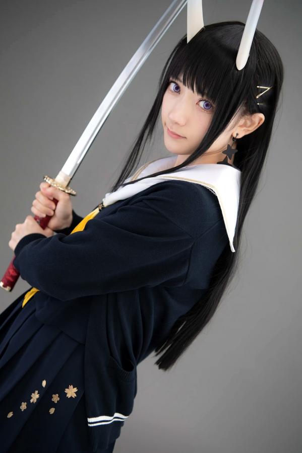   (Cosplay) Sakurai 尊みを感じて桜井 - 本日着任、能代战力强化请求 碧蓝航线能代黑丝制服COS [186P]第100张图片