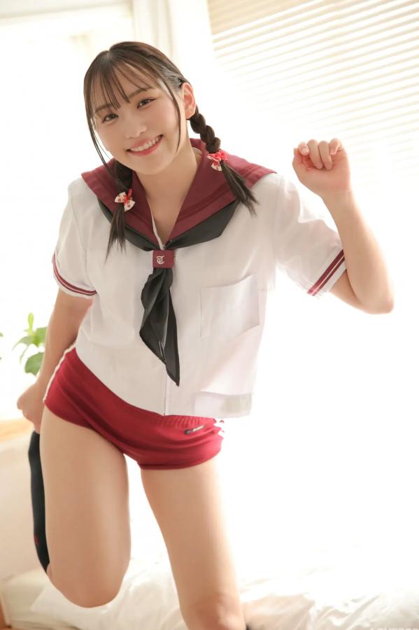   [LOVEPOP] Ume Hyakka 百花梅 Photoset 04 [88P] 日本少女红色体操服性感美臀私房写真第35张图片