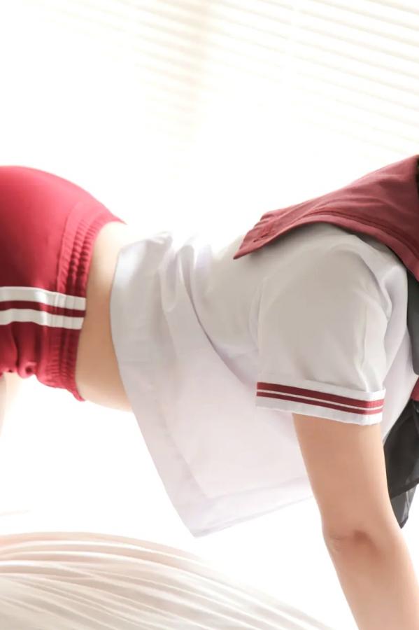   [LOVEPOP] Ume Hyakka 百花梅 Photoset 04 [88P] 日本少女红色体操服性感美臀私房写真第39张图片
