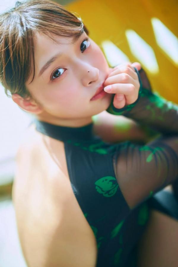   沢美沙樹《美圧天使》海边蓝色比基尼与日式和服风情性感写真 [58P]第25张图片