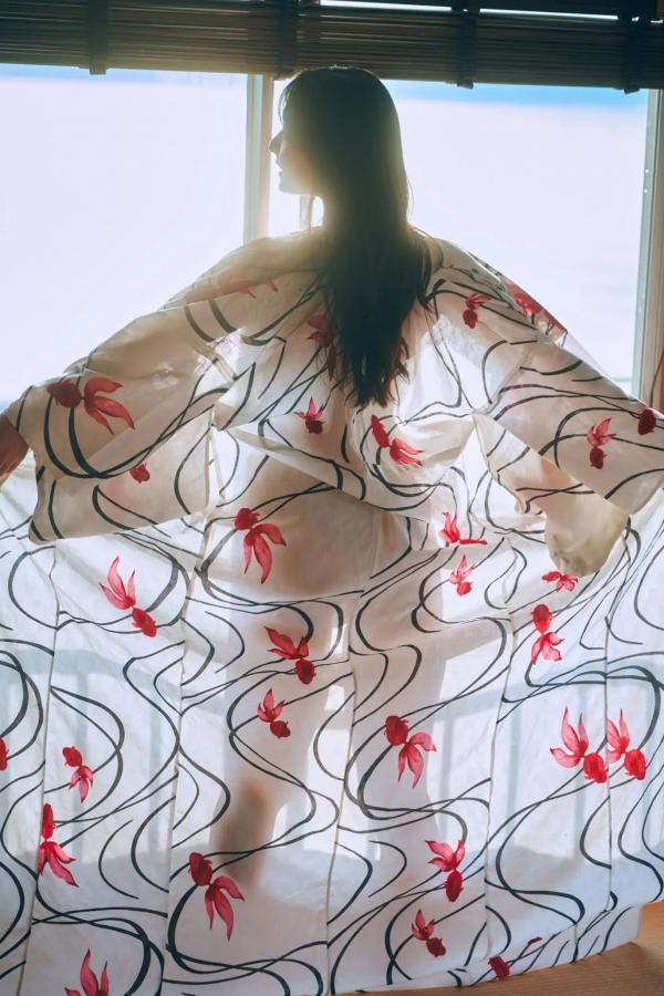   沢美沙樹《美圧天使》海边蓝色比基尼与日式和服风情性感写真 [58P]第42张图片