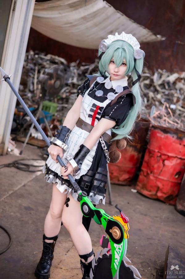   (Cosplay) [my suite] Atsuki あつき - Suite Zone Zero4 绝区零可琳哥特女仆性感私房 [456P]第1张图片