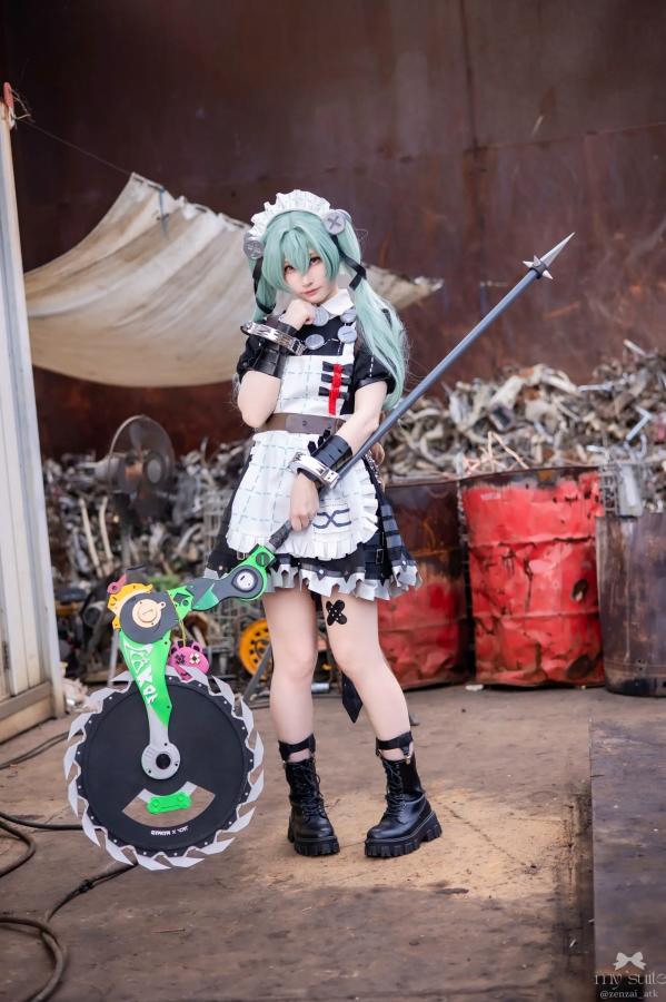   (Cosplay) [my suite] Atsuki あつき - Suite Zone Zero4 绝区零可琳哥特女仆性感私房 [456P]第2张图片