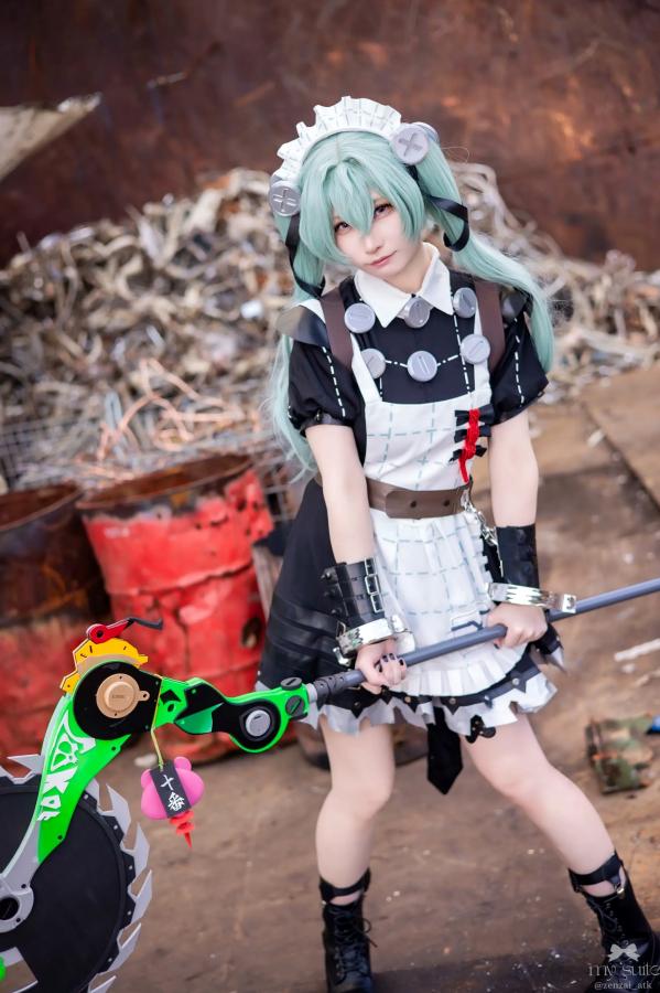   (Cosplay) [my suite] Atsuki あつき - Suite Zone Zero4 绝区零可琳哥特女仆性感私房 [456P]第7张图片