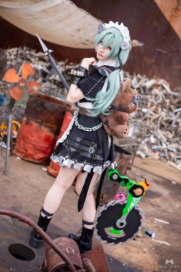   (Cosplay) [my suite] Atsuki あつき - Suite Zone Zero4 绝区零可琳哥特女仆性感私房 [456P]第8张图片