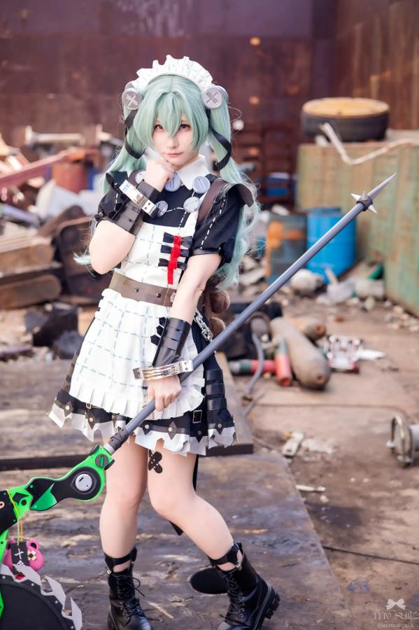   (Cosplay) [my suite] Atsuki あつき - Suite Zone Zero4 绝区零可琳哥特女仆性感私房 [456P]第11张图片