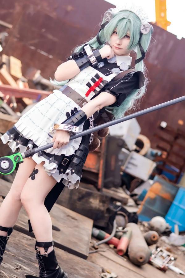   (Cosplay) [my suite] Atsuki あつき - Suite Zone Zero4 绝区零可琳哥特女仆性感私房 [456P]第12张图片