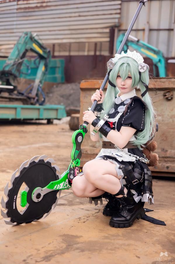   (Cosplay) [my suite] Atsuki あつき - Suite Zone Zero4 绝区零可琳哥特女仆性感私房 [456P]第21张图片