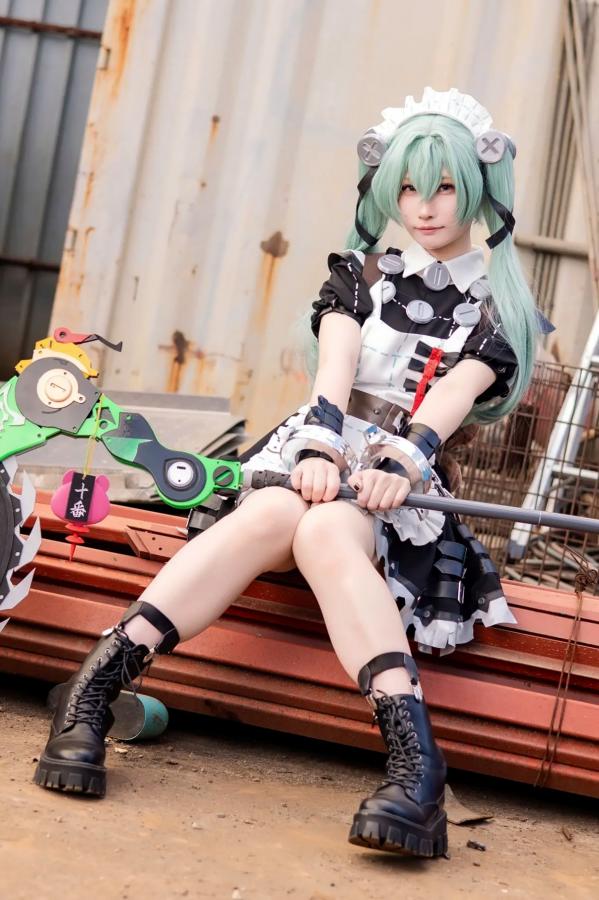   (Cosplay) [my suite] Atsuki あつき - Suite Zone Zero4 绝区零可琳哥特女仆性感私房 [456P]第25张图片