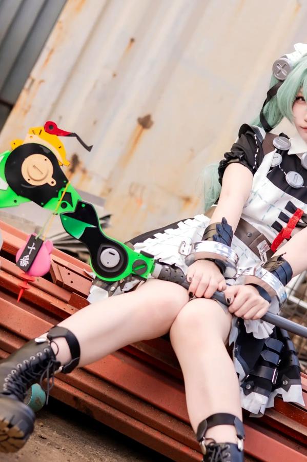   (Cosplay) [my suite] Atsuki あつき - Suite Zone Zero4 绝区零可琳哥特女仆性感私房 [456P]第27张图片