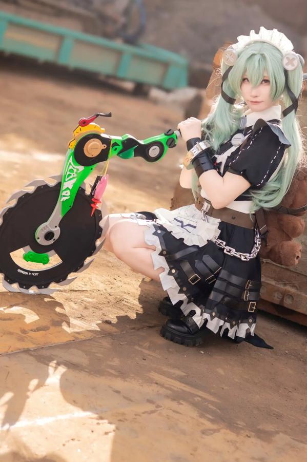   (Cosplay) [my suite] Atsuki あつき - Suite Zone Zero4 绝区零可琳哥特女仆性感私房 [456P]第32张图片