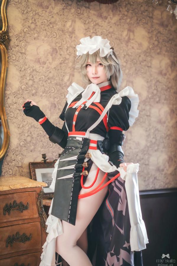   (Cosplay) [my suite] Atsuki あつき - Suite Zone Zero4 绝区零可琳哥特女仆性感私房 [456P]第76张图片