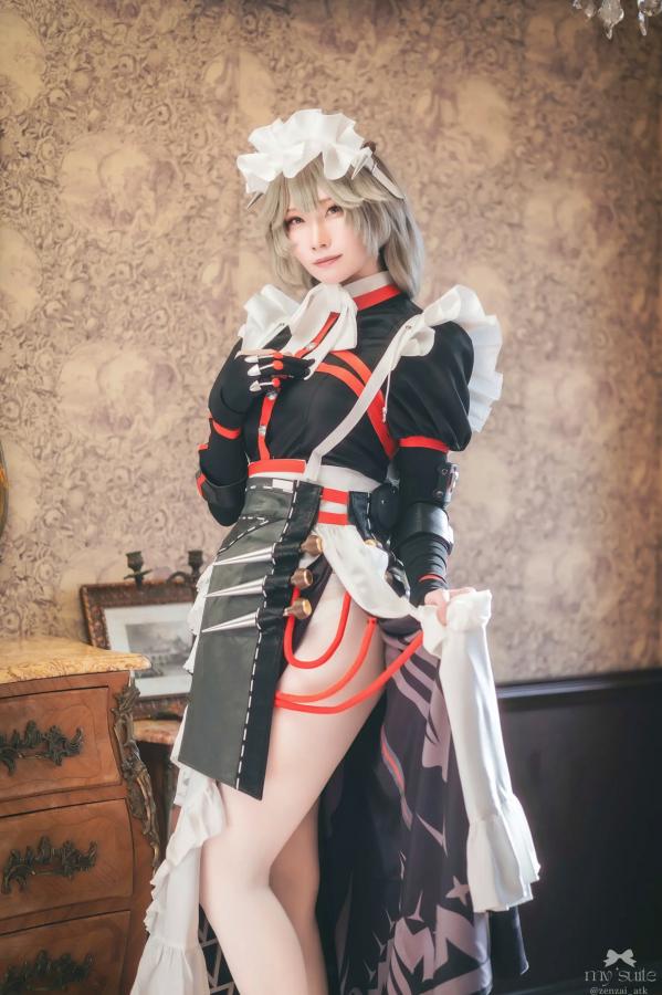   (Cosplay) [my suite] Atsuki あつき - Suite Zone Zero4 绝区零可琳哥特女仆性感私房 [456P]第77张图片