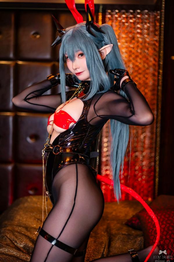   (Cosplay) [my suite] Atsuki あつき - Suite Lane 30 碧蓝航线皮衣黑丝角色扮演 [369P]第69张图片