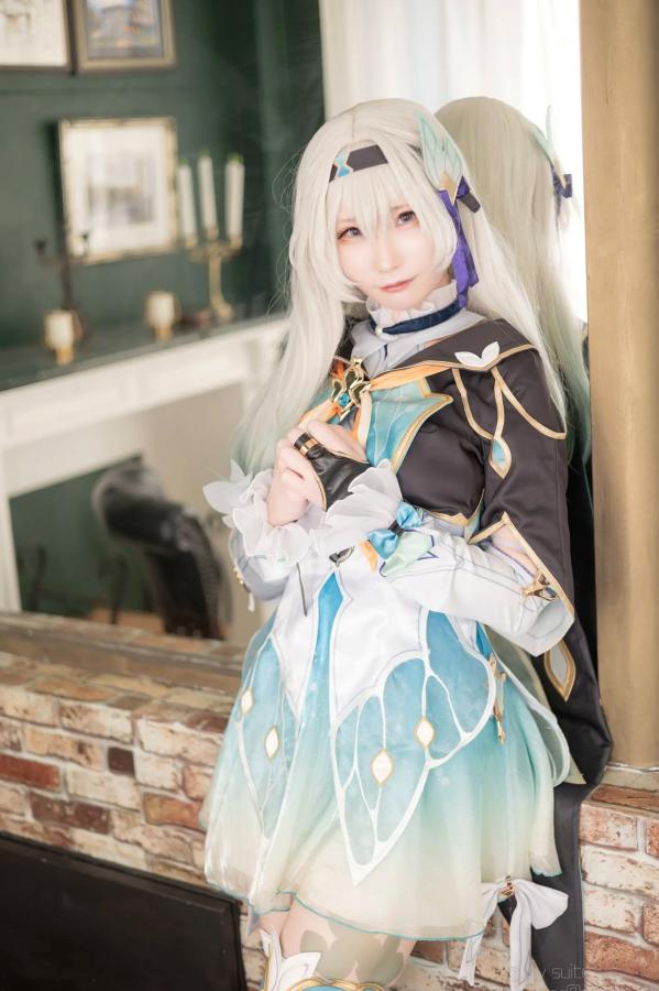   [Cosplay] Atsuki あつき 崩坏星穹铁道银狼流萤兔女郎性感角色扮演写真第13张图片