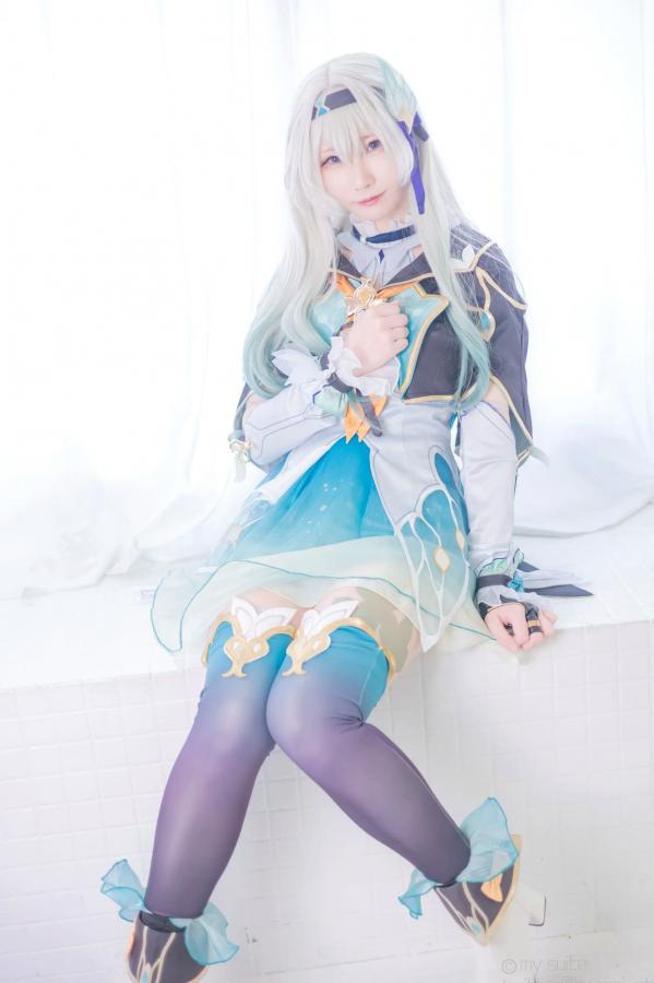   [Cosplay] Atsuki あつき 崩坏星穹铁道银狼流萤兔女郎性感角色扮演写真第15张图片