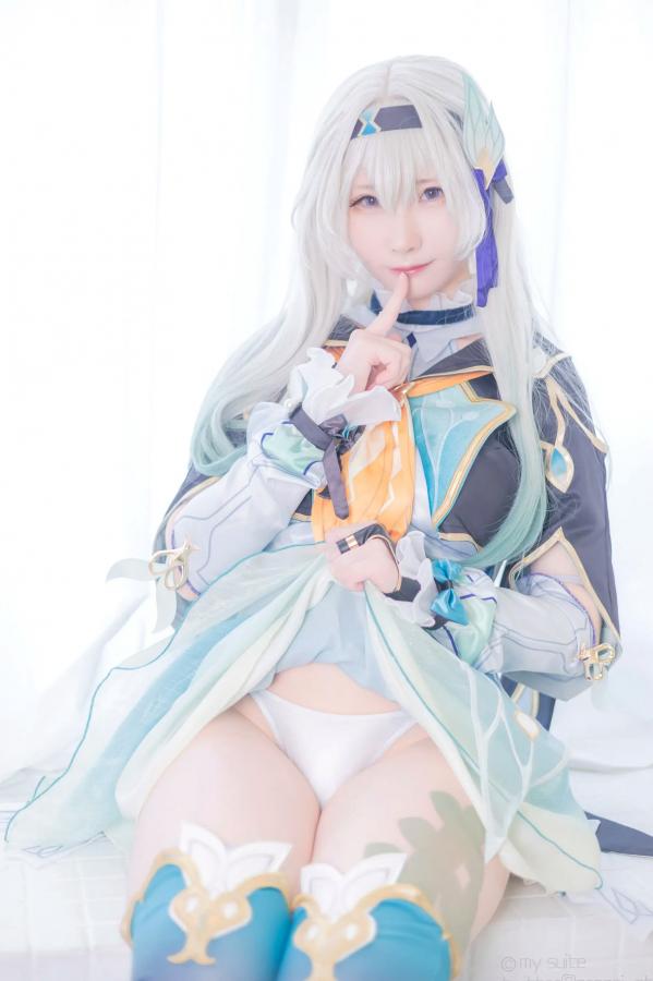   [Cosplay] Atsuki あつき 崩坏星穹铁道银狼流萤兔女郎性感角色扮演写真第20张图片