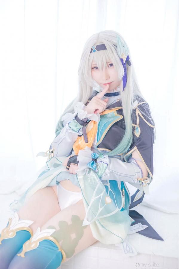   [Cosplay] Atsuki あつき 崩坏星穹铁道银狼流萤兔女郎性感角色扮演写真第21张图片