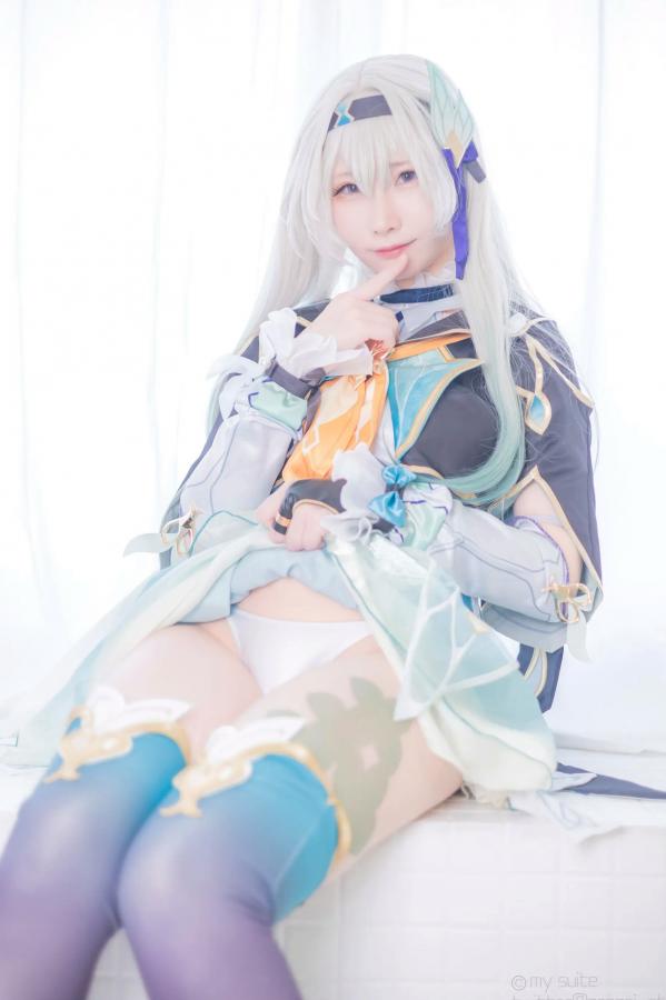   [Cosplay] Atsuki あつき 崩坏星穹铁道银狼流萤兔女郎性感角色扮演写真第22张图片