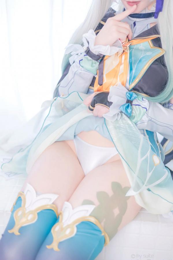   [Cosplay] Atsuki あつき 崩坏星穹铁道银狼流萤兔女郎性感角色扮演写真第23张图片