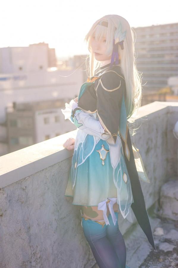   [Cosplay] Atsuki あつき 崩坏星穹铁道银狼流萤兔女郎性感角色扮演写真第255张图片
