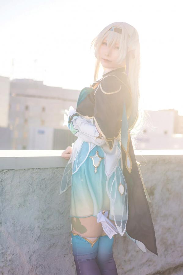   [Cosplay] Atsuki あつき 崩坏星穹铁道银狼流萤兔女郎性感角色扮演写真第256张图片