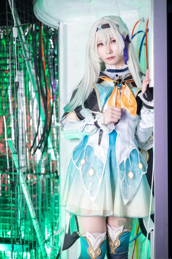   [Cosplay] Atsuki あつき 崩坏星穹铁道银狼流萤兔女郎性感角色扮演写真第257张图片
