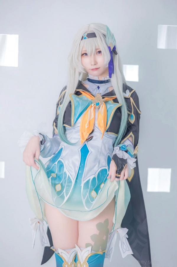   [Cosplay] Atsuki あつき 崩坏星穹铁道银狼流萤兔女郎性感角色扮演写真第281张图片