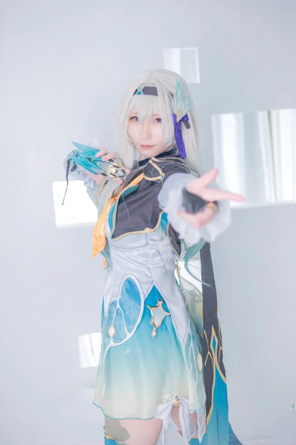   [Cosplay] Atsuki あつき 崩坏星穹铁道银狼流萤兔女郎性感角色扮演写真第308张图片