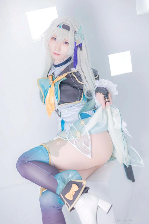   [Cosplay] Atsuki あつき 崩坏星穹铁道银狼流萤兔女郎性感角色扮演写真第309张图片