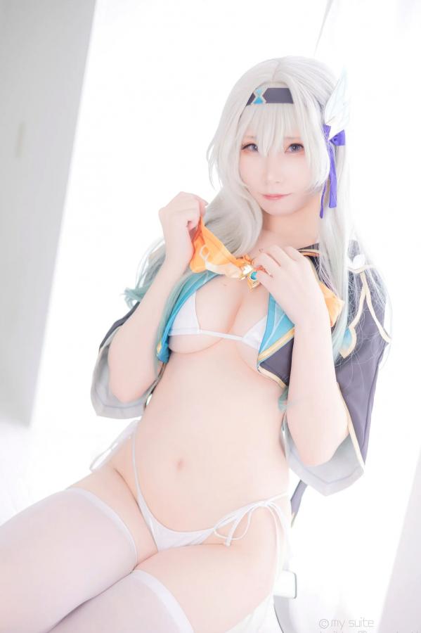   [Cosplay] Atsuki あつき 崩坏星穹铁道银狼流萤兔女郎性感角色扮演写真第337张图片