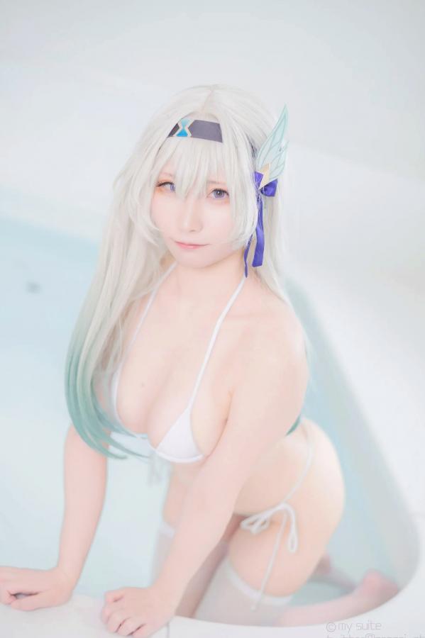   [Cosplay] Atsuki あつき 崩坏星穹铁道银狼流萤兔女郎性感角色扮演写真第422张图片