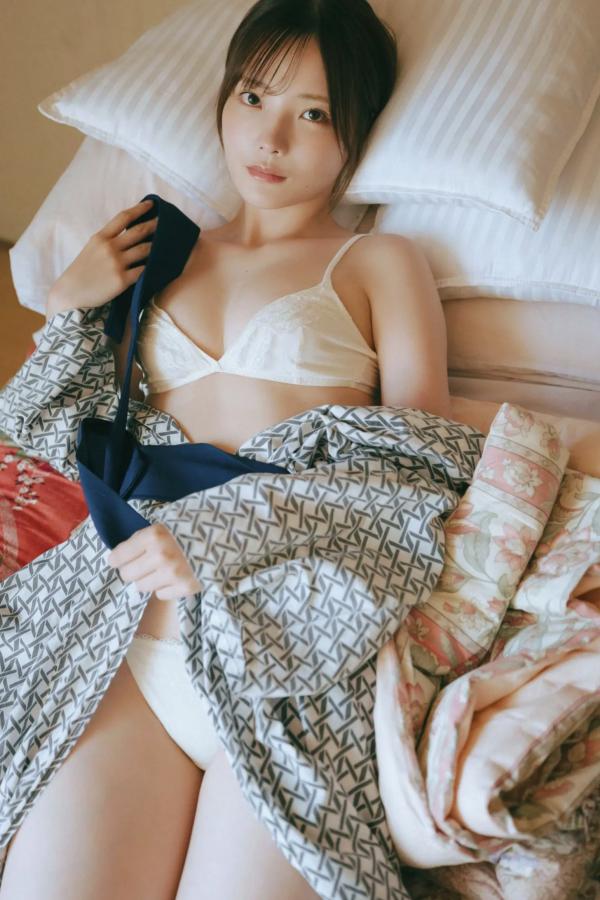   新谷姬加 - 福江岛序章 日系清新沙滩比基尼与性感内衣写真 [42P]第38张图片