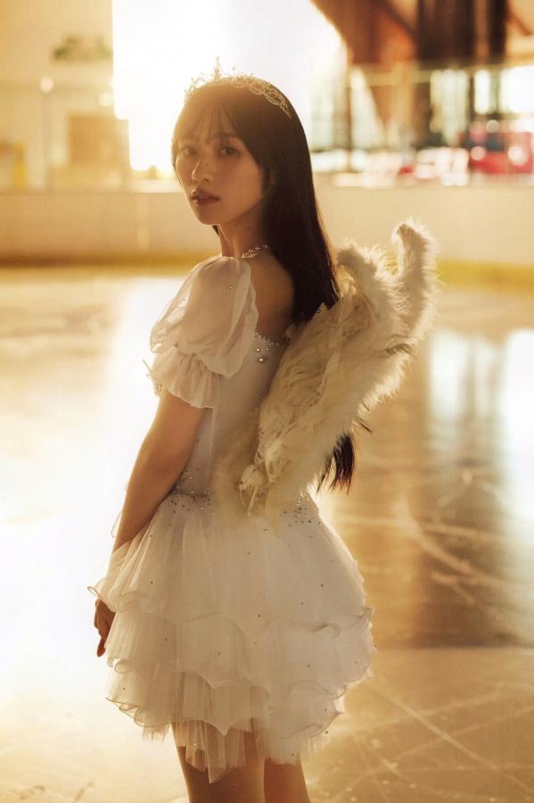   川﨑桜 - エチュード：清纯冰上芭蕾与泳池治愈写真第8张图片