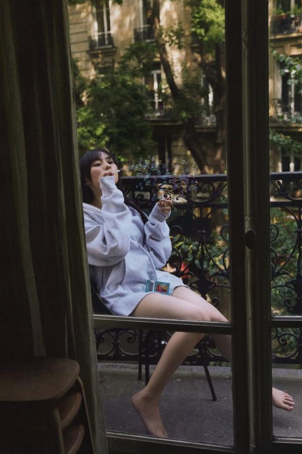    川﨑桜 - エチュード：清纯冰上芭蕾与泳池治愈写真第87张图片