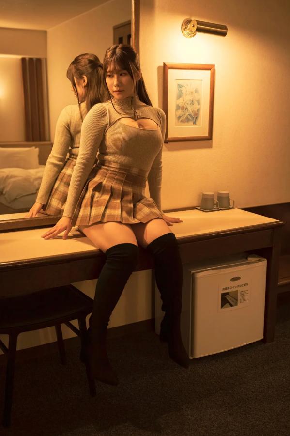   石田優美《君のてっぺんへ》日系庭院与清凉私房性感写真第46张图片