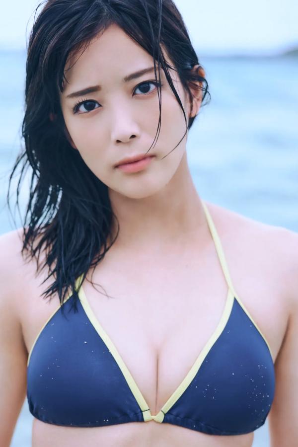   北原沙弥香《常夏の余韻》和服清新与海滨湿身写真第19张图片