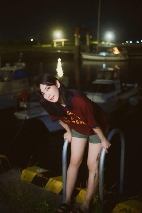   北原沙弥香《常夏の余韻》和服清新与海滨湿身写真第46张图片