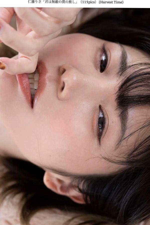   仁藤りさ - 君は無敵の僕の推し：户外湿身比基尼性感写真第55张图片