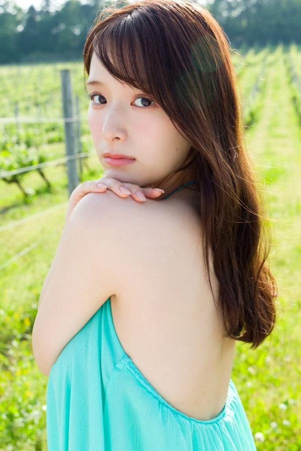   葉月くれあ - ミスマガのアソビバ！游乐园粉色比基尼户外清新写真第3张图片