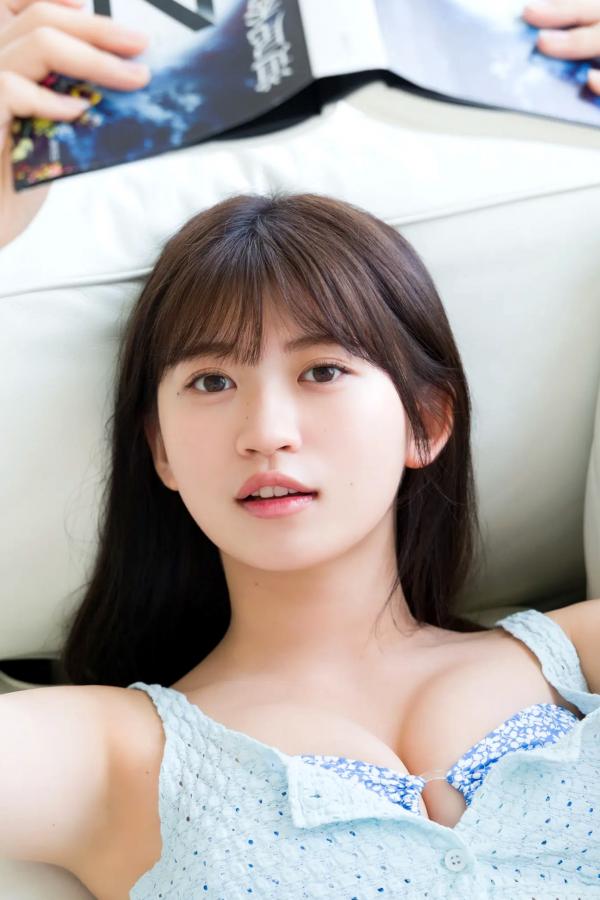   石原さき泳池性感比基尼与海边校服清纯阳光写真第20张图片